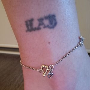 Brighton Open Heart Anklet